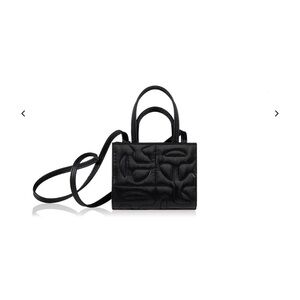 Telfar x Moose Knuckles Quilted Small Shopper - Black